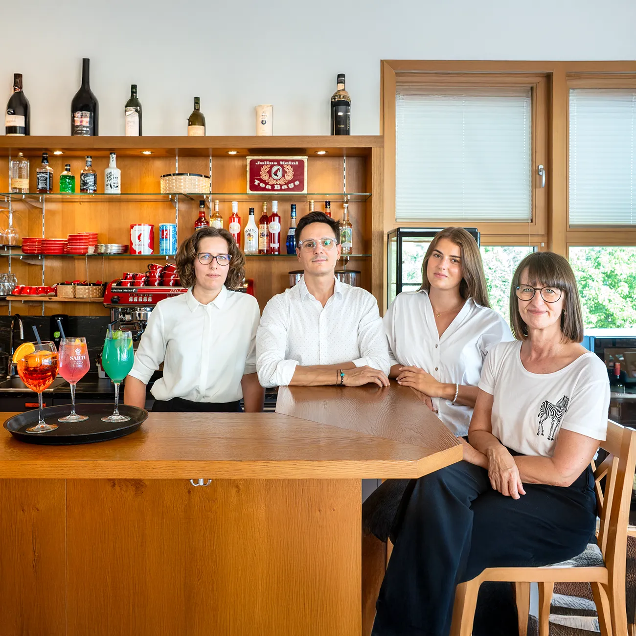 Team vom Cafe Restaurant am Schiessstand Arzl