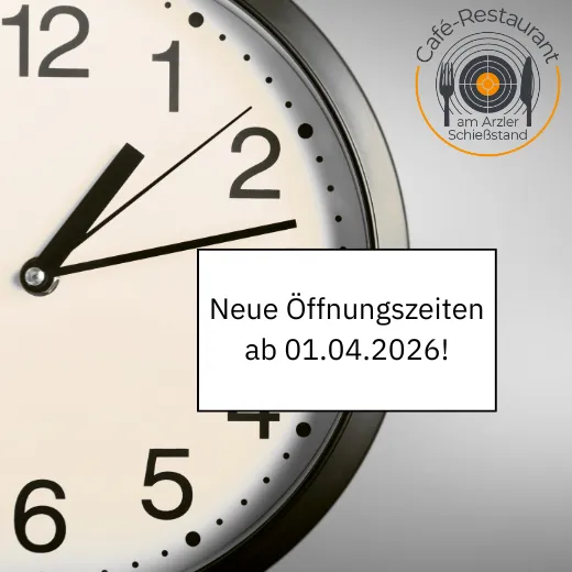 Neue Öffnungszeiten April 2026